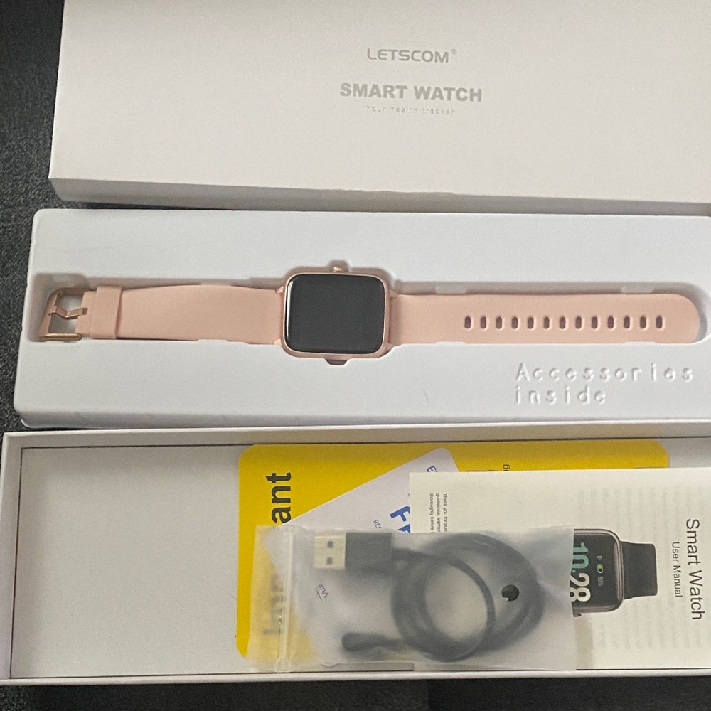 Rose Gold Smartwatch